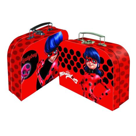 Miraculous Ladybug Cardboard Suitcase Keepsake Lunch Box £6.49